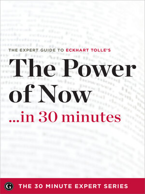 cover image of The Power of Now in 30 Minutes